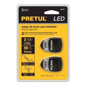 Linterna para Bicicleta Pretul - Compacta 2 Unidades
