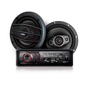 AUTOESTEREO CROWN MUSTANG DMK-9000BT + JGO PARLANTES