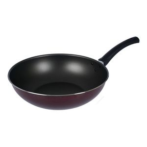 Wok Sarten 28 Cm Cocinar Antiadherente Aston Bordo
