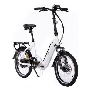 Bicicleta Eléctrica Plegable Qüint Qb1-eletric Blanca