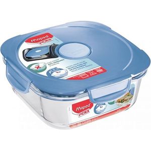 Maped Concept Picnik Lonchera Contenedor Vidrio Azul 870503