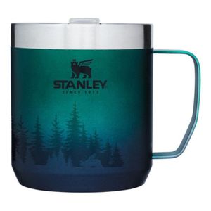 Taza Vaso Térmico Stanley Camp Mug Con Tapa 354ml - Verde