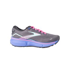 Zapatillas Brooks Ghost 15 Mujer Running Gris Topo