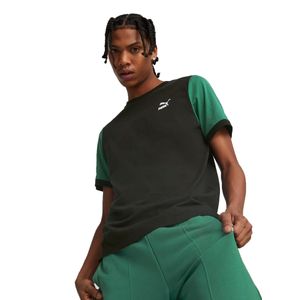 Remera Puma Classics Block Sportstyle Hombre Moda Negro