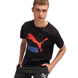 Remera Puma Classics Logo Sportstyle Hombre Moda Negro