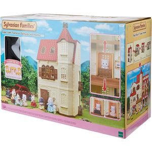 Sylvanian Families Casa Torre De Techo Rojo (5391) 5400sy