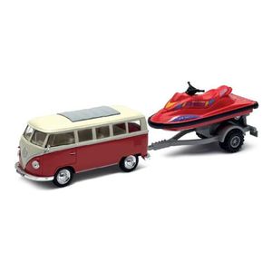 Welly 1963 Volkswagen T1 Bus+wave Ski 39886f-2tb e