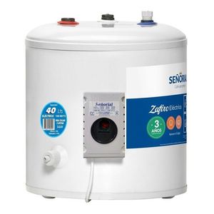 Termotanque Eléctrico Señorial Zafiro Tesz-40 Blanco 40l