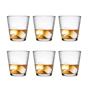 Set x 6 Vaso Vidrio Resistente Templado Tragos 390 cc Pasabahce