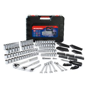 Set de Herramientas Mecánicas 230 Piezas Valija Plástica  (W003054)