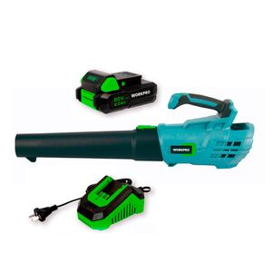 Soplador Inalambrico 20 Volt WORKPRO Incluye cargador y Bateria  W159017NT