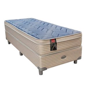 SOMMIER-COLCHON RESORTES SPRINGWALL MCB 115 - 80x190x24  NVO BOX 23CM EURO PILLOW (X20115080190)