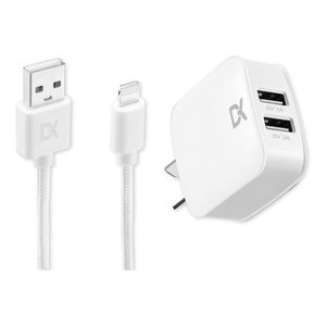 Kit Cargador + Cable Lighting Dekkin