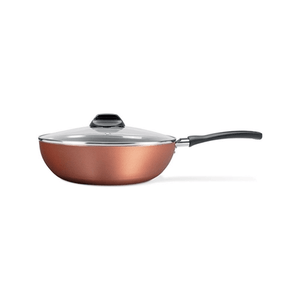 Wok c/Tapa de 2,3L Antiadherente 24 cm Cobre - Línea Clove Brinox ( 7111/466)