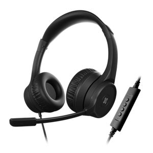 Headset  Klipxtreme  KlearCom  c vol-mic  conector  Usb  Aislamiento de ruido  (kch-510)