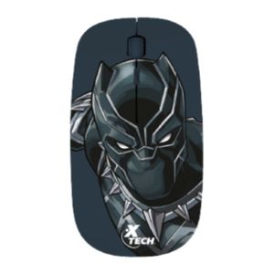 Mouse Xtech Xtm-M340BP Marvel Avengers Black Panter  Flat  Wireless 24GHZ (Xtm-m340bp)