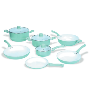 Set De 10 Piezas Carol Verde 57239- VES
