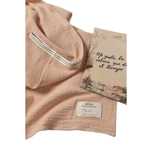 Paño Cotton Rose + Anotador Flamencos