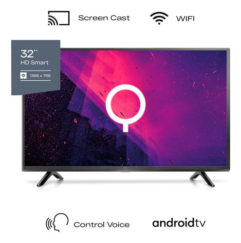 Smart Tv Quint 32 Pulgadas Qt2-32android Hd Android - Provincia Compras