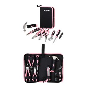 Set / Kit de Herramientas 18 piezas con Cartuchera WORKPRO (WP206815)