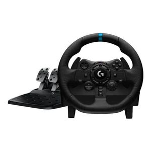 Volante Logitech G923 Gamer + Pedalera Racing Ps4 Pc Cuotas