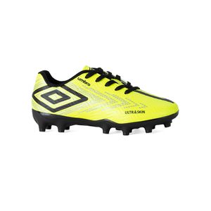 Botines Umbro Campo Ultraskin Jr Niños Fútbol Amarillo