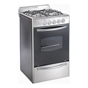 Cocina Multigas Domec Cxav 50cm 4 Hornallas Acero Inoxidable