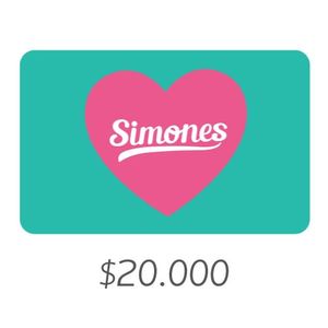 Simones - Gift Card Virtual $20000