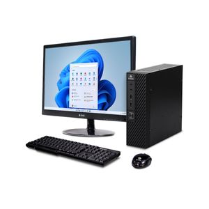 Mini PC EXO Bitsy X6-S3282M + Monitor 24" Intel Core I3 12va RAM 8GB SSD 256GB W11