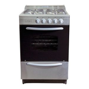 Cocina Multigas Domec Cxupv 56cm 4 Hornallas Acero Inox