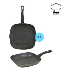 Plancha Bifera San Ignacio Stone Inducc Alum Antiadherente