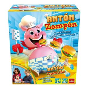 Juego de Mesa Chanchito Glotón Come Hamburguesas 920084