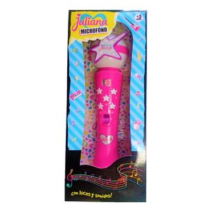 Juliana Micrófono Con Luces Y Sonidos Sisjul061