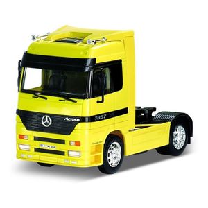 Welly Mercedes Benz Camión Actros Amarillo 32280w