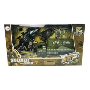 Set Militar Camión C/ Soldados Shine 2006917