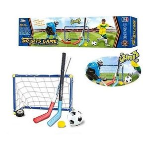 Juego De Arco De Fútbol Y Hockey 2 En 1 2014008 Shine