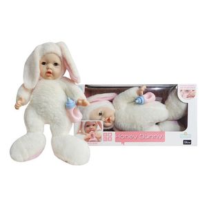 Muñeca Honey Bunny Mi Pequeño Bebe Blanca 45 Cm 3352