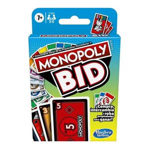 Juego De Mesa Monopoly Cartas Bid F1699l021 Hasbro
