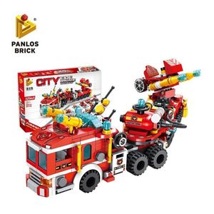 Panlos Brick Bloques Bombero 12 En 1 City Fire 1781600