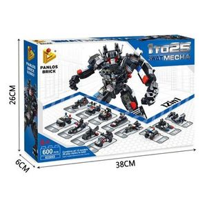 Panlos Brick Bloques Robot Swat 600 Pzas 2076805