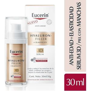 Sérum Facial Eucerin Hyaluron Filler + Elasticity 3d X 30 Ml