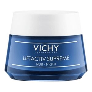 Crema Liftctiv Supreme Nuit Night Vichy Liftactiv Supreme Noche Para Todo Tipo De Piel De 50ml 40+ Años