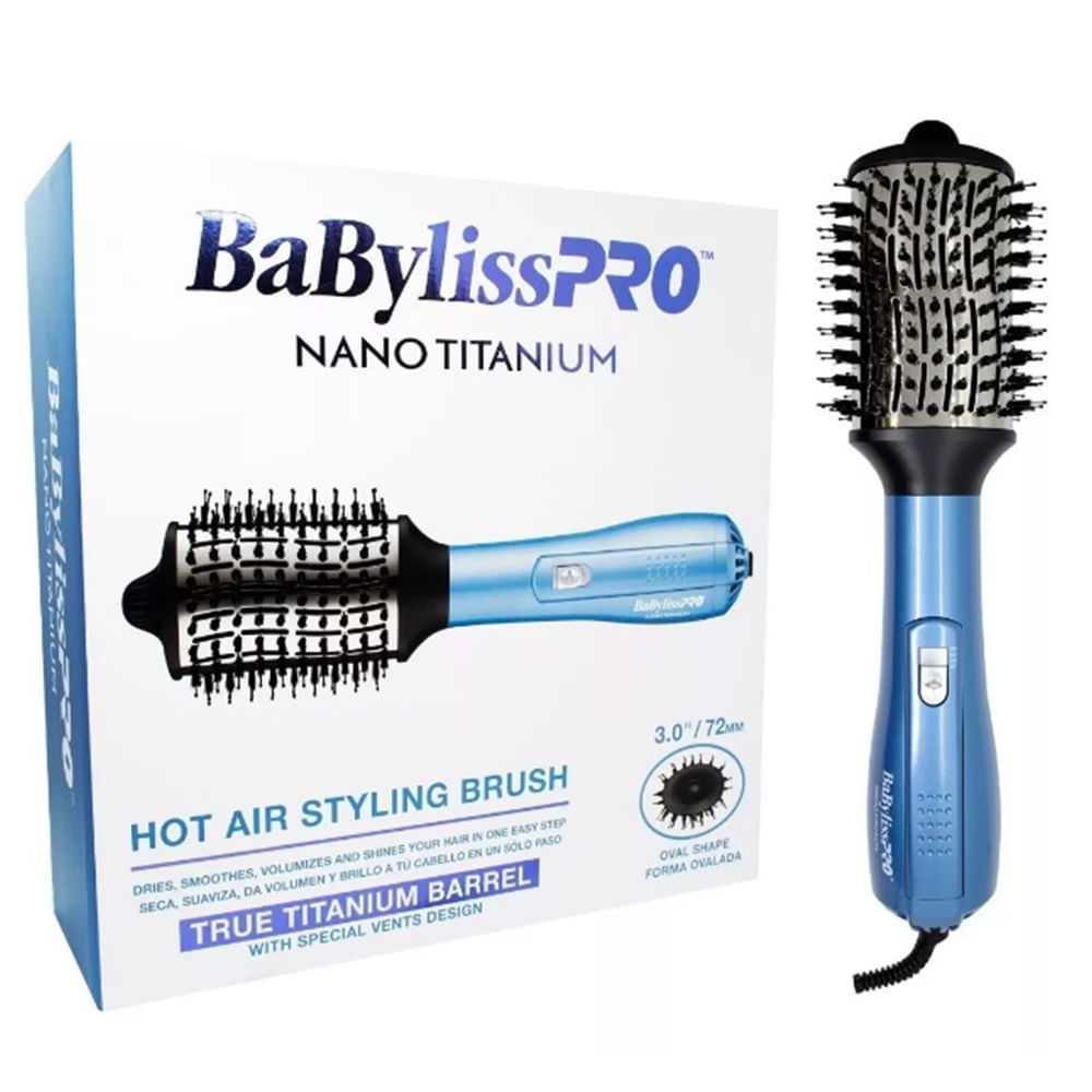 Babylisspro Nano Titanium Babyliss Titanium Rotating Hot Air Brush