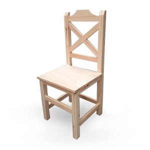 SILLA POLY ALVAREZ PINO Nº 6 CRUZ