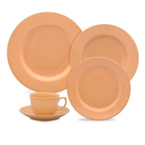 Juego de vajilla Peach x 30 Piezas