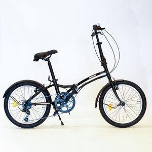 Bicicleta plegable Randers 20 7 vel SHIMANO NEGRO