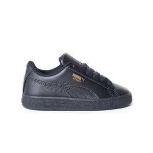 Zapatillas Puma Basket Classic XXI Kids Sportstyle Niños Moda Negro