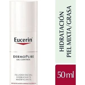 Eucerin Dermopure Oil Control Fluido Matificante X 50 Ml Tipo De Piel Grasa