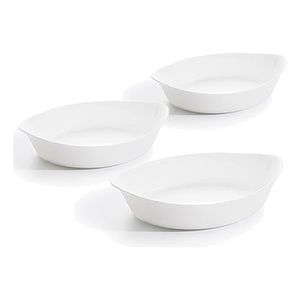 Juego Fuentes X3 Smart Cuisine Luminarc Como Pyrex Horno