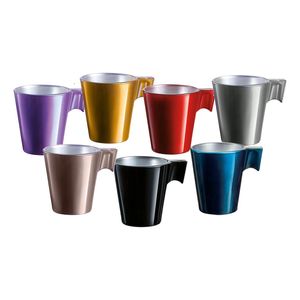 Taza Flashy Colours Luminarc Longo 220 C X6u Taza Nespreso